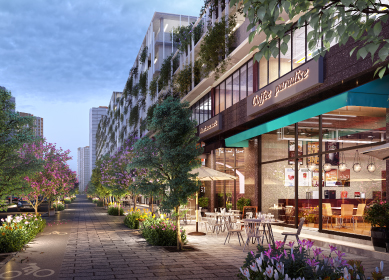 Retail and entertainment lifestyle at Palava city
