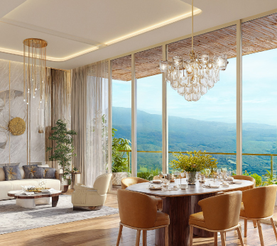 Lodha Kharadi, Pune – Spacious Living Rooms