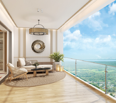 Lodha Elaris, Vikhroli – Residential Property in Vikhroli with Spacious Balconies