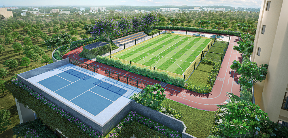 Lodha Sovrano - Residential Project in Jogeshwari with Sports Arena