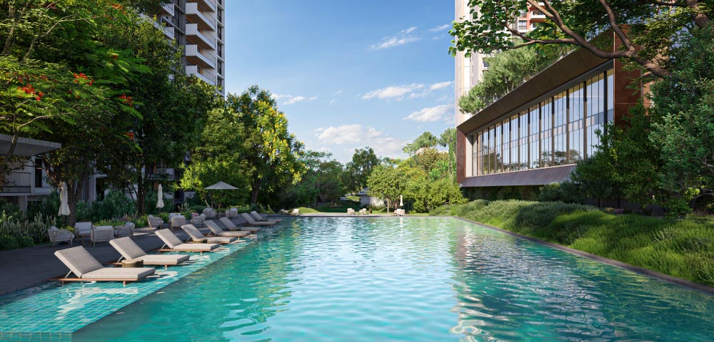 Lodha Kharadi, Pune – Swimming Pool