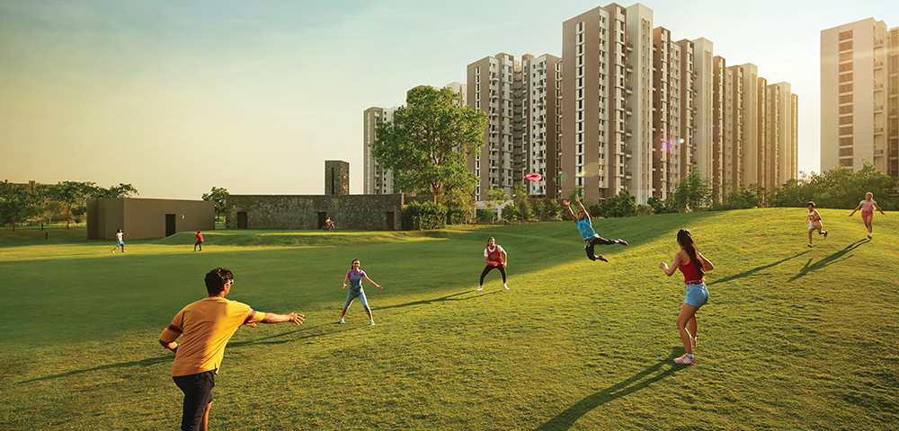 Palava Ready Homes – Expansive Sports Lawn for outdoor recreation