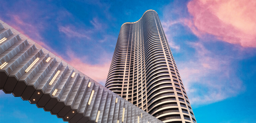 Explore Global architecture at Lodha World Towers
