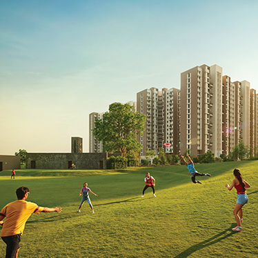 Palava Ready Homes – Expansive Sports Lawn for outdoor recreation