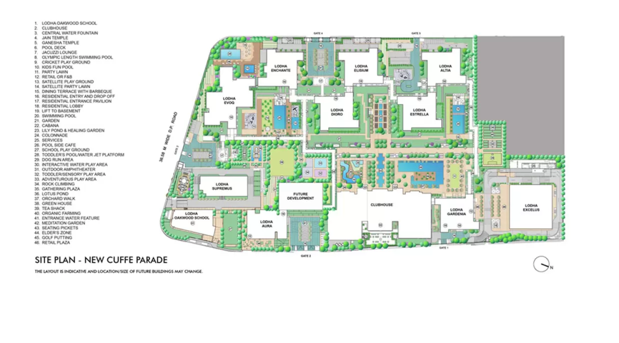 Plans map