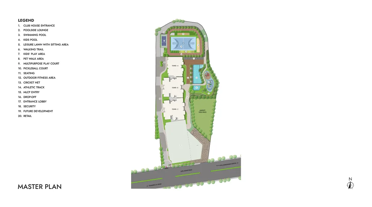 Lodha Sovrano - Residential Project in Jogeshwari with Master Plan